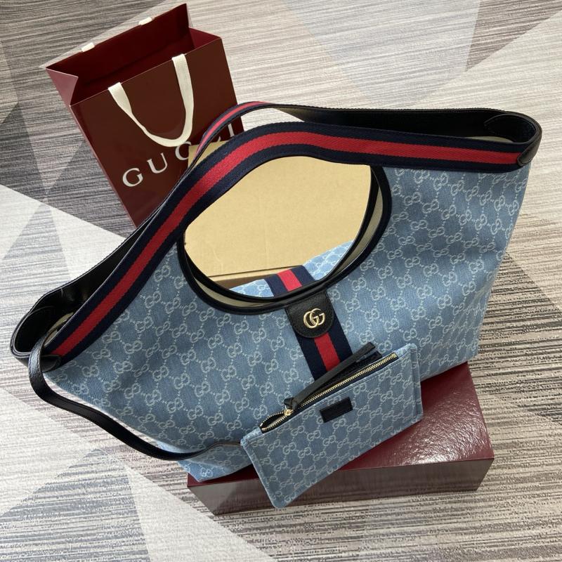 Gucci Giglio large tote bag Blue 853971