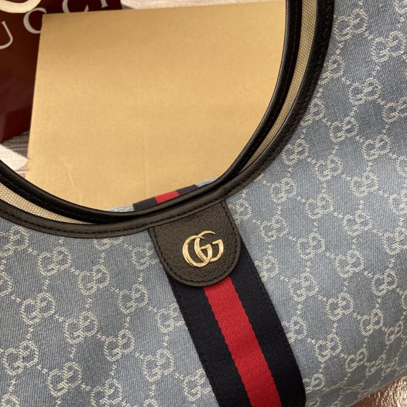 Gucci Giglio large tote bag Blue 853971