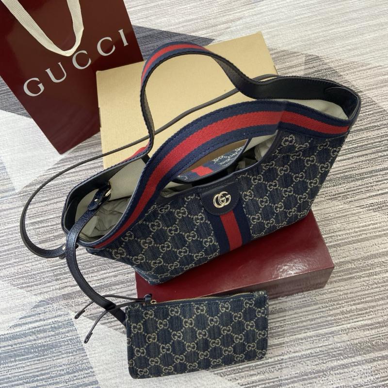 Gucci Giglio small tote bag Blue 860845