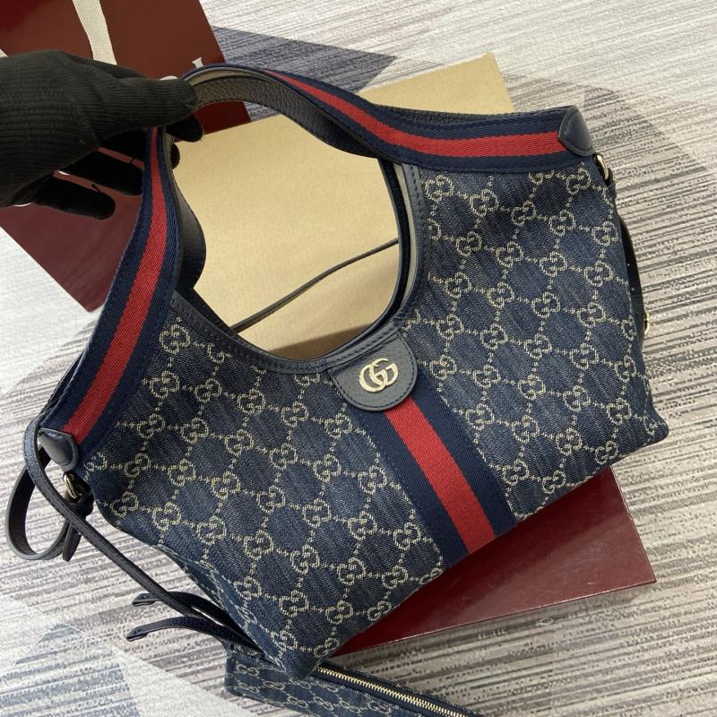 Gucci Giglio small tote bag Blue 860845