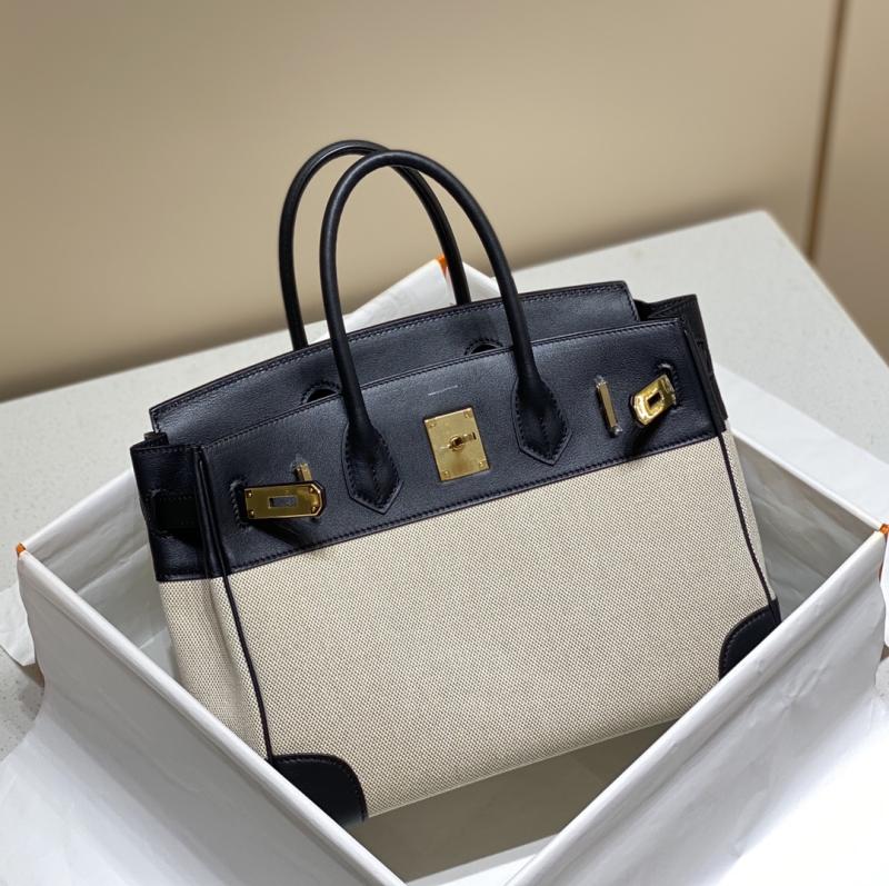Hermes Birkin 30 Bag Black HB0908