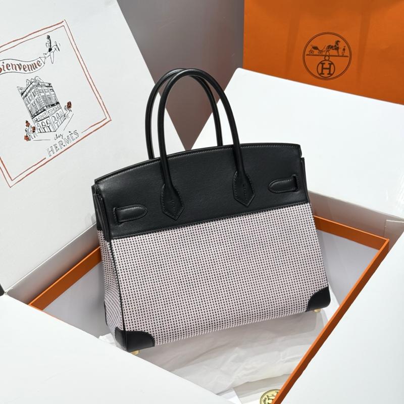 Hermes Birkin 30 Bag Black HB0909