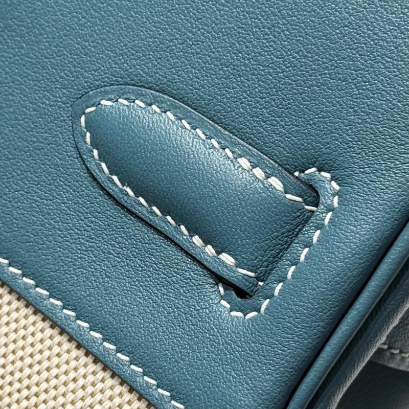 Hermes Birkin 30 Bag Blue Jean HB0908