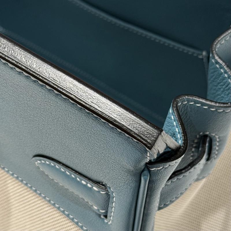 Hermes Birkin 30 Bag Blue Jean HB0908