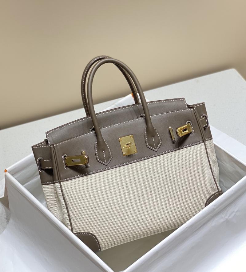 Hermes Birkin 30 Bag Etoupe HB0908