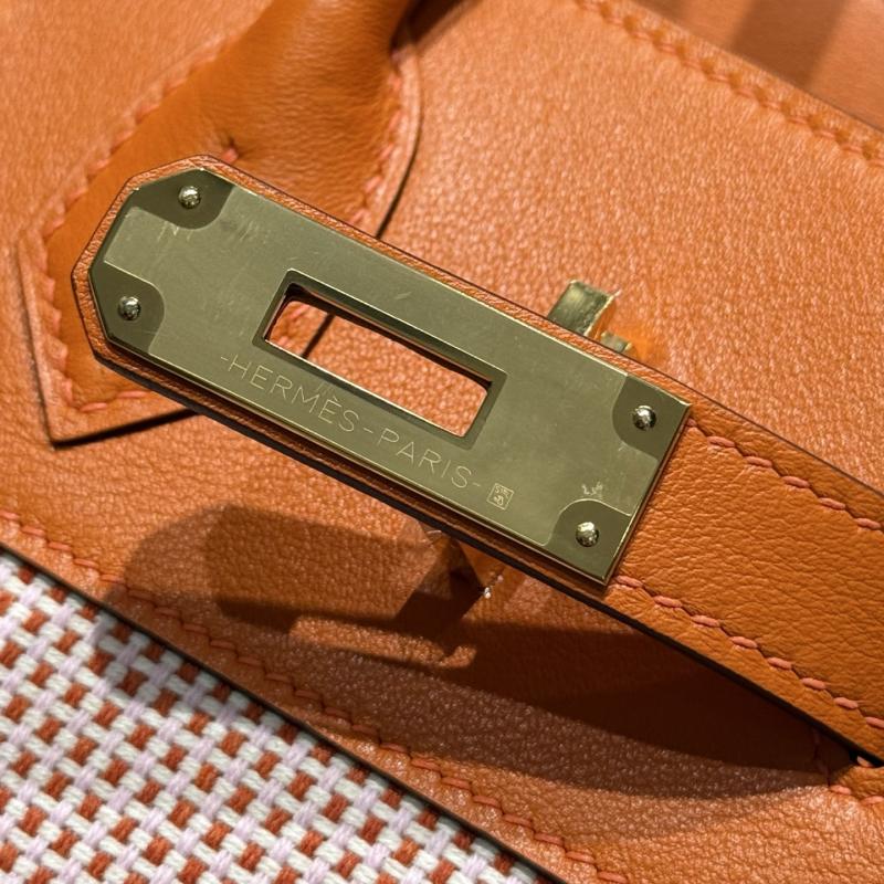 Hermes Birkin 30 Bag Orange HB0908