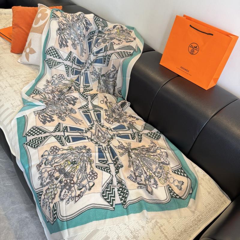 Hermes Cashmere Scarf DHS91307