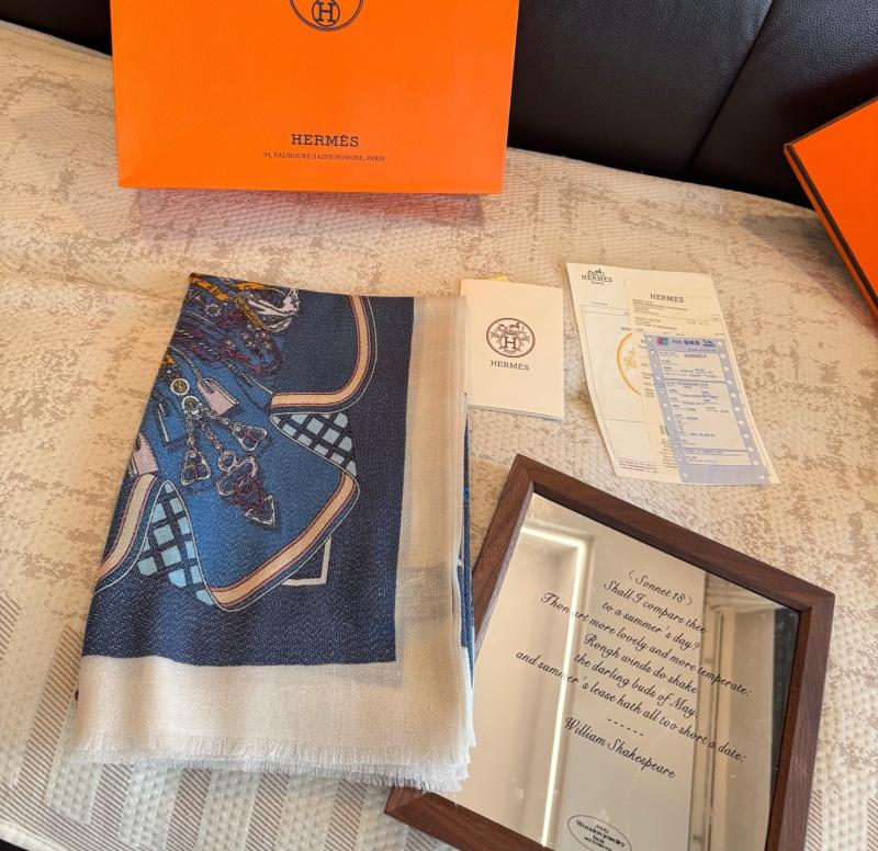 Hermes Cashmere Scarf DHS91308