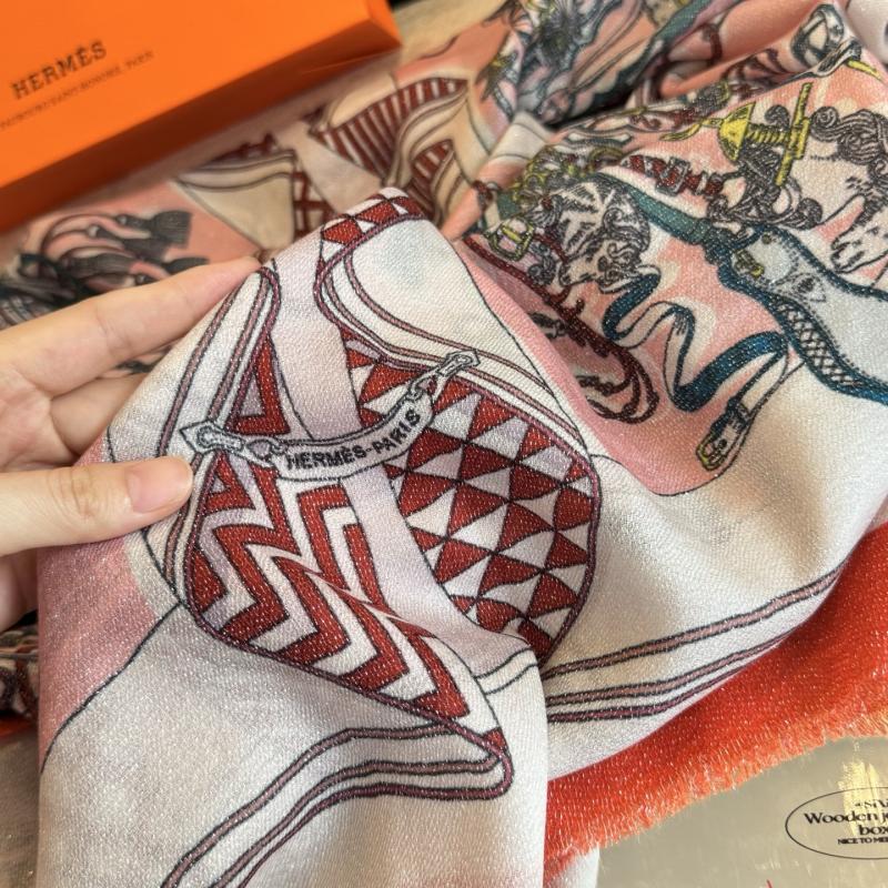 Hermes Cashmere Scarf DHS91310
