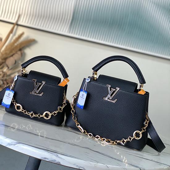 Louis Vuitton Capucines BB Black M14970