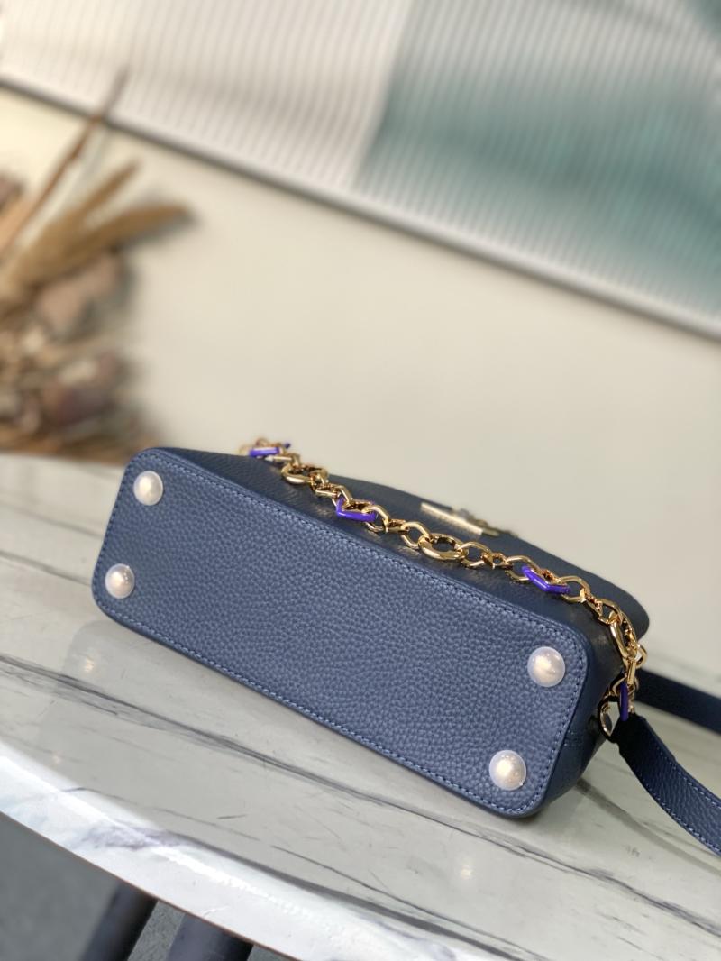 Louis Vuitton Capucines BB Blue M14970