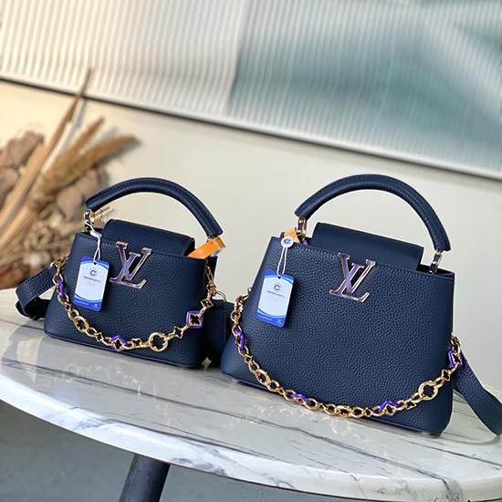 Louis Vuitton Capucines BB Blue M14970