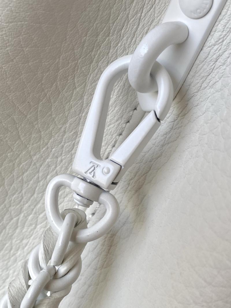 Louis Vuitton Capucines BB White M25256