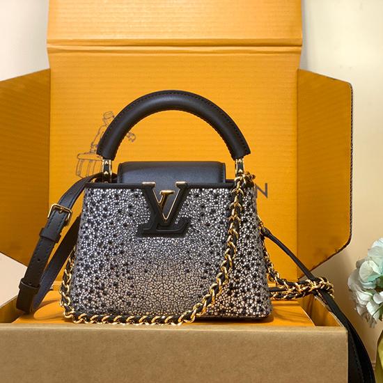 Louis Vuitton Capucines Mini Black M83088