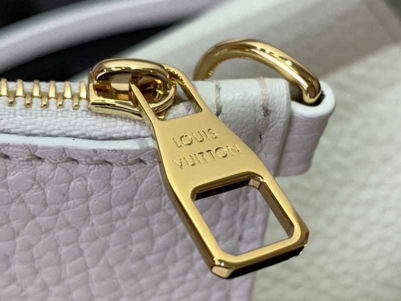 Louis Vuitton Capucines Mini Lily White M25497