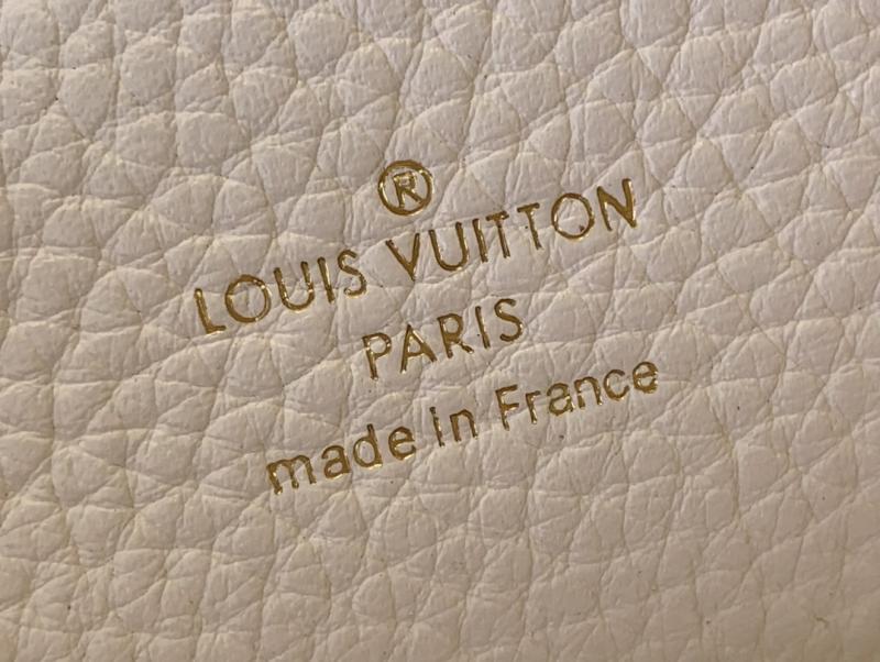 Louis Vuitton Capucines Mini Lily White M25497