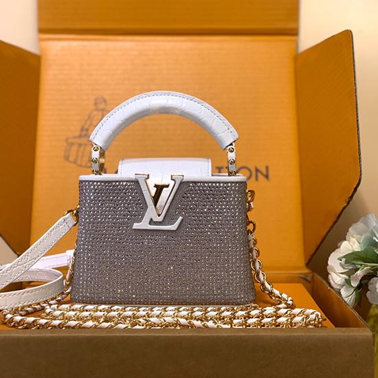 Louis Vuitton Capucines Nano White M83088