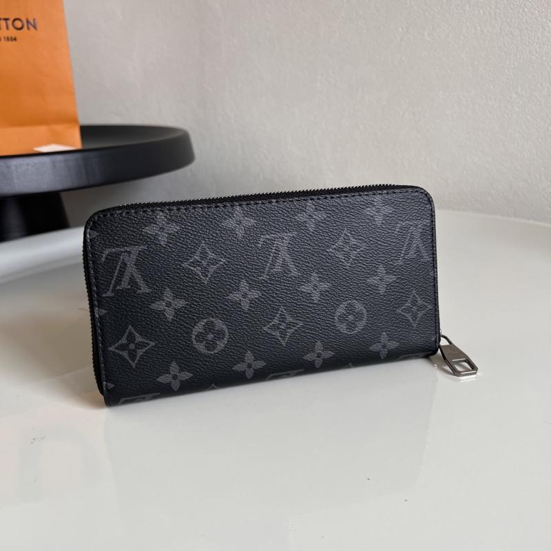 Louis Vuitton Monogram Eclipse Zippy Wallet M42616