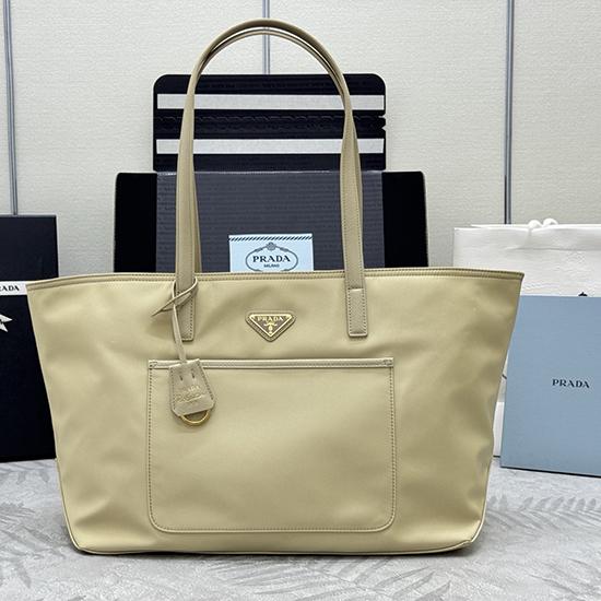 Prada Re-Edition 1978 medium tote bag Beige 1BG555