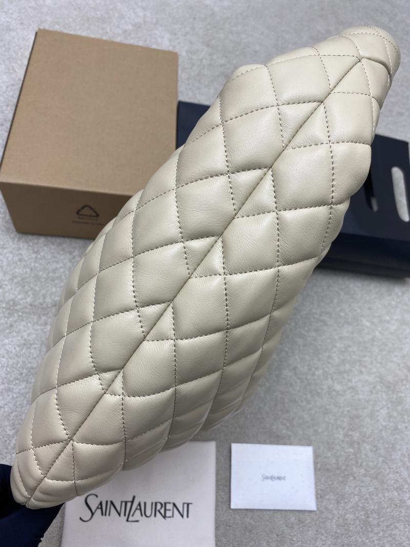 Saint Laurent Icare Hobo Bag Beige 858160