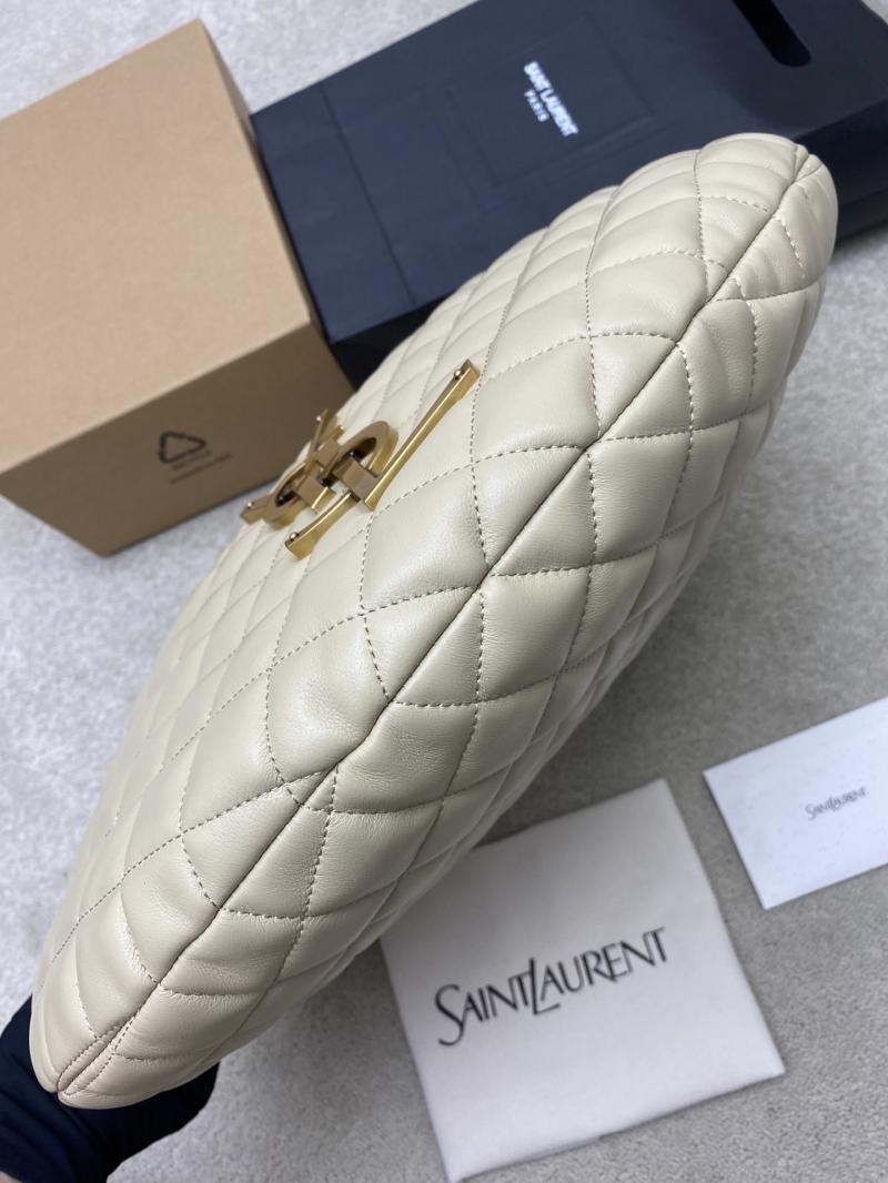 Saint Laurent Icare Hobo Bag Beige 858160