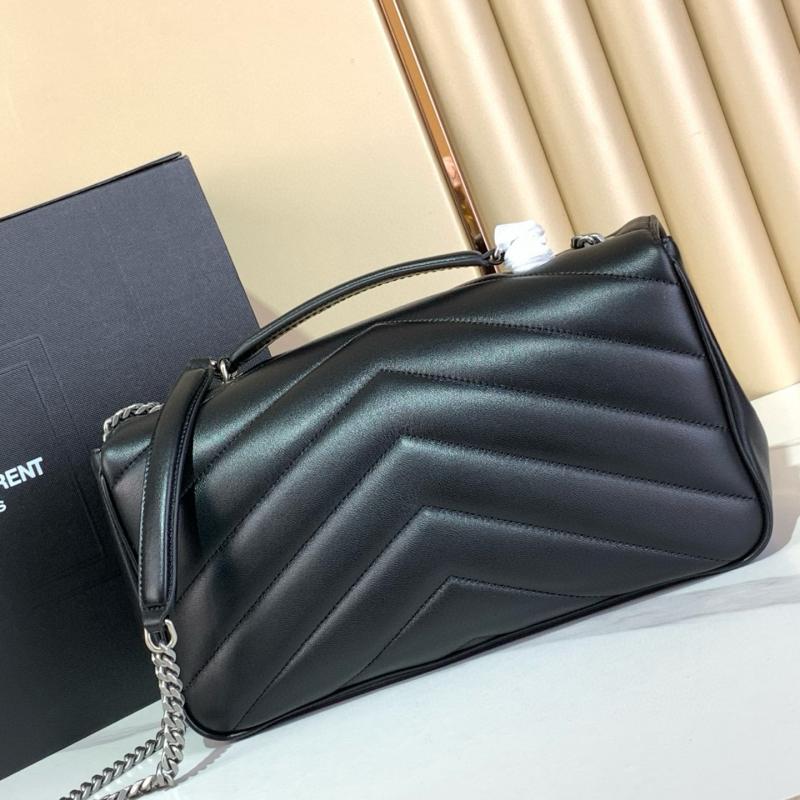 Saint Laurent Loulou Medium Bag Black 801439