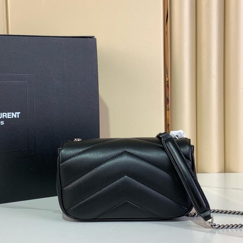 Saint Laurent Loulou Mini Bag Black 821749