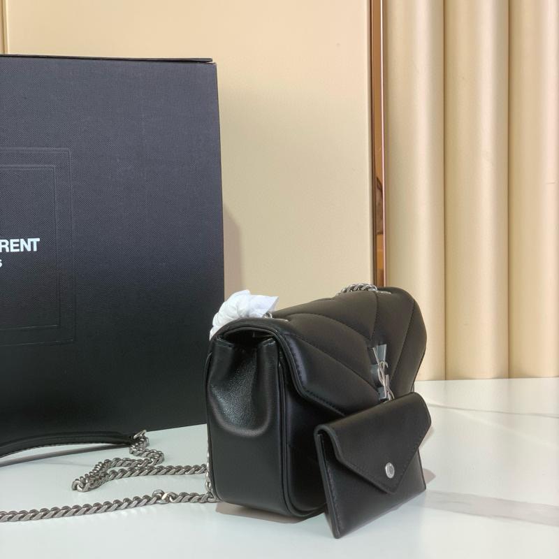 Saint Laurent Loulou Mini Bag Black 821749