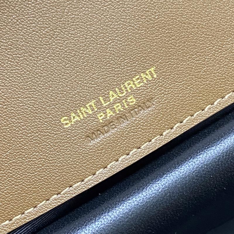 Saint Laurent Suede Loulou Small Bag Brown 801437