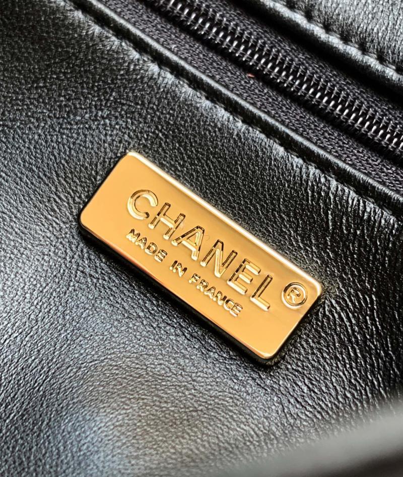 Small Chanel Sequins Shoulder Bag Gold CF6171