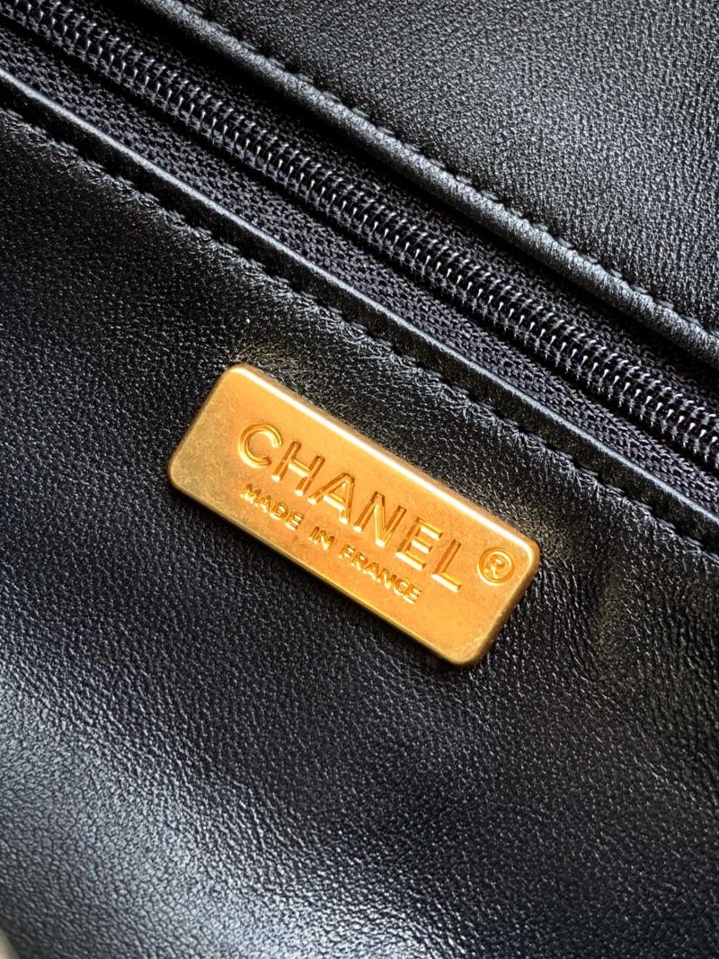 Small Chanel Sequins Shoulder Bag Green CF6171