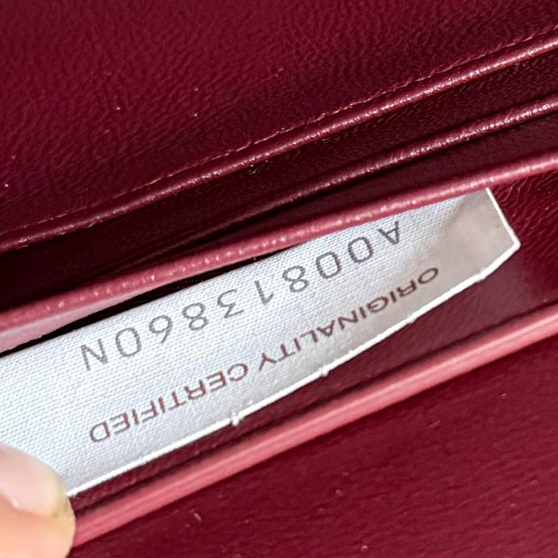 Bottega Veneta Andiamo Clutch Barolo 836810
