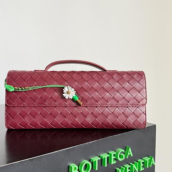 Bottega Veneta Andiamo Clutch Barolo 836810