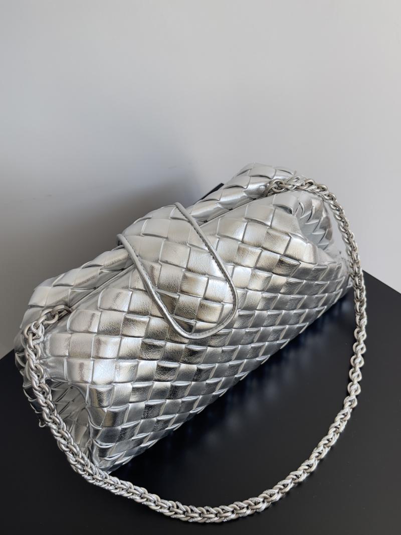 Bottega Veneta Lauren 1980 Silver 785807