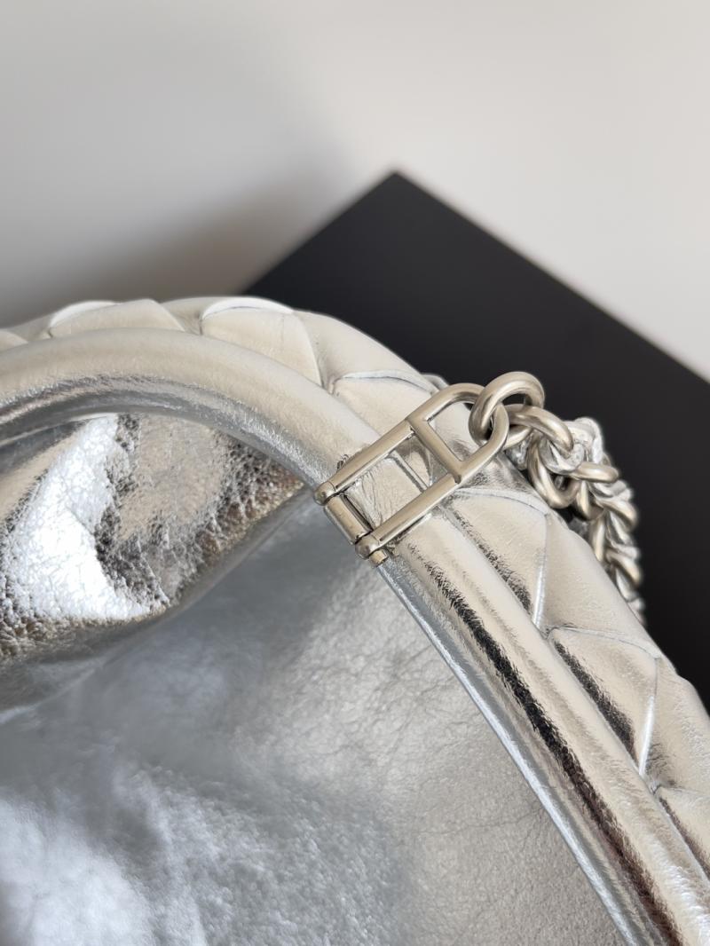 Bottega Veneta Lauren 1980 Silver 785807