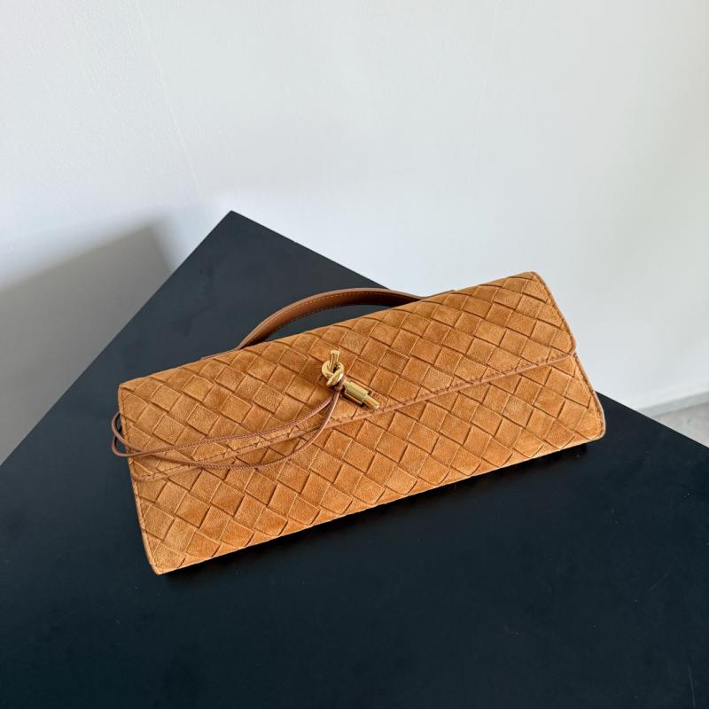 Bottega Veneta Long Clutch Andiamo Amber 741511