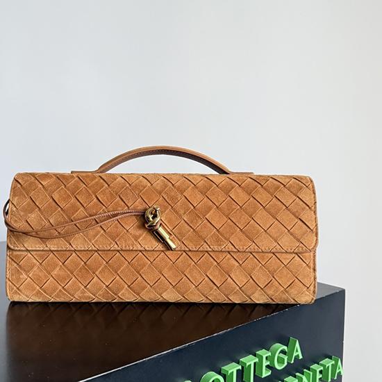 Bottega Veneta Long Clutch Andiamo Amber 741511