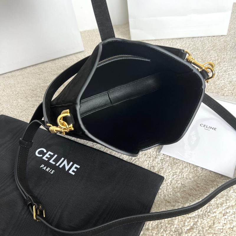 Celine Small Suede Camille 16 Soft Bag Brown 120693
