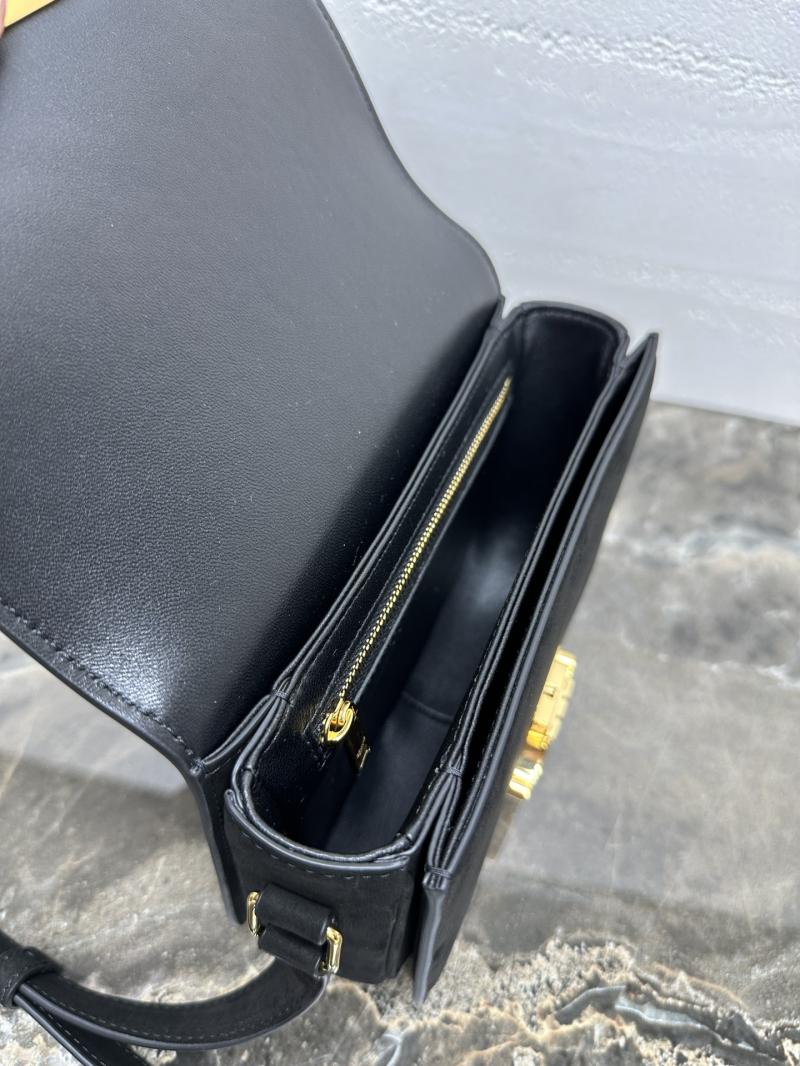 Celine Small Suede Triomphe Bag Black C188423