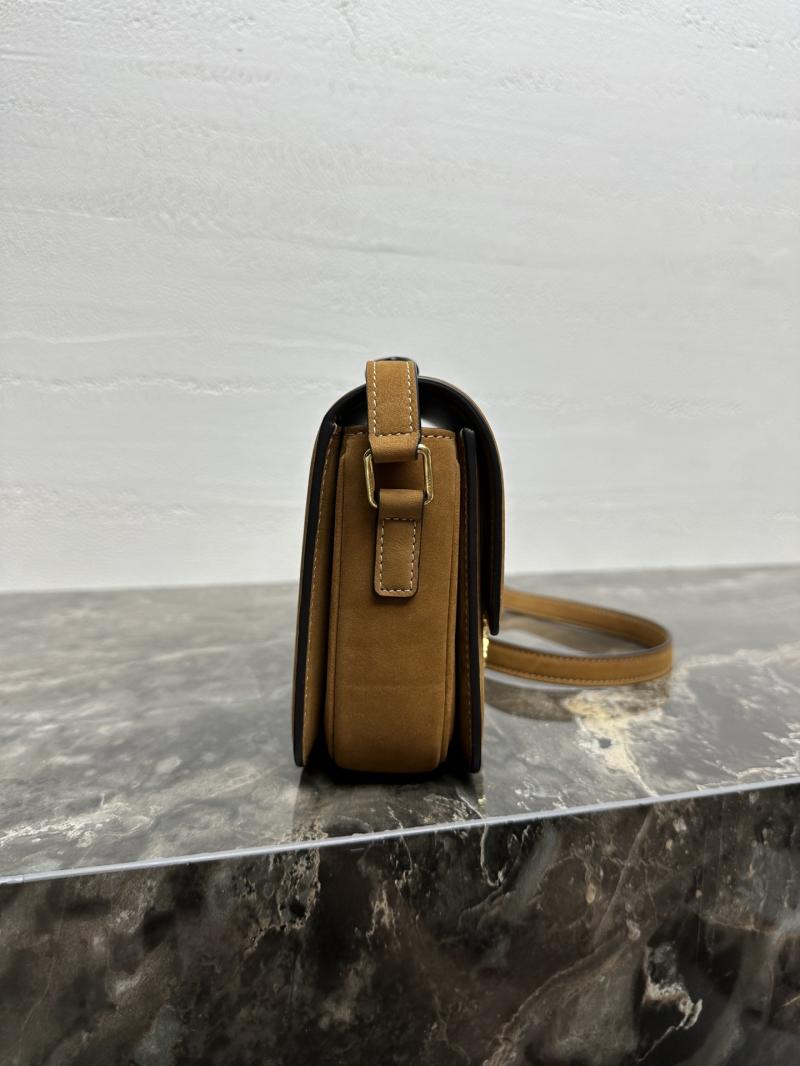 Celine Small Suede Triomphe Bag Brown C188423