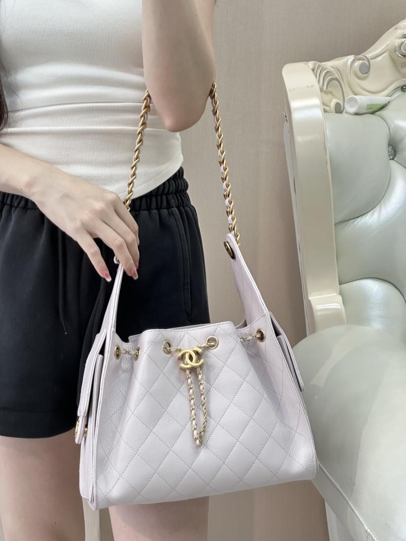Chanel 25 Small Handbag Light Purple AS5293