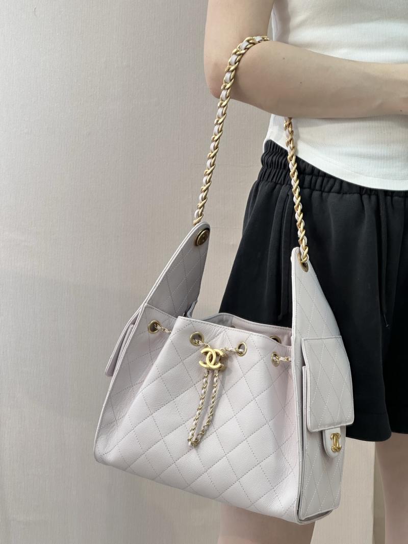 Chanel 25 Small Handbag Light Purple AS5293