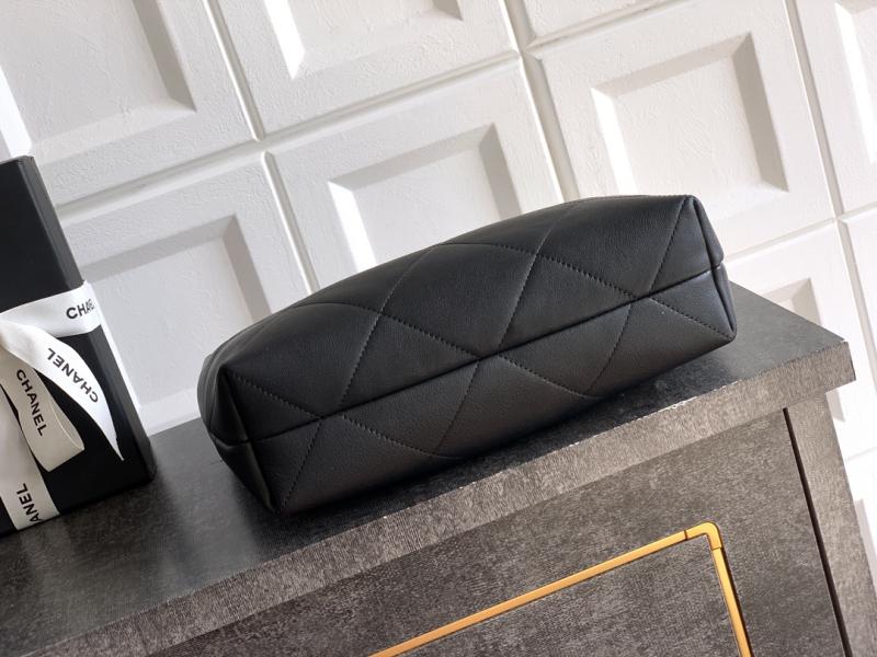 Chanel Calfskin Hobo Bag Black AS5837