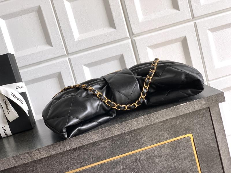 Chanel Lambskin Bow bag Black AS5851