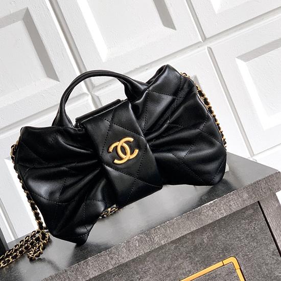 Chanel Mini Bow Bag Black AS5849