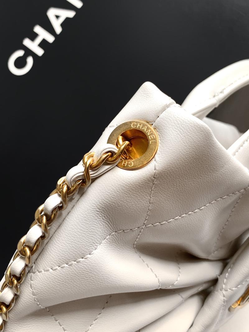 Chanel Mini Bow Bag White AS5849