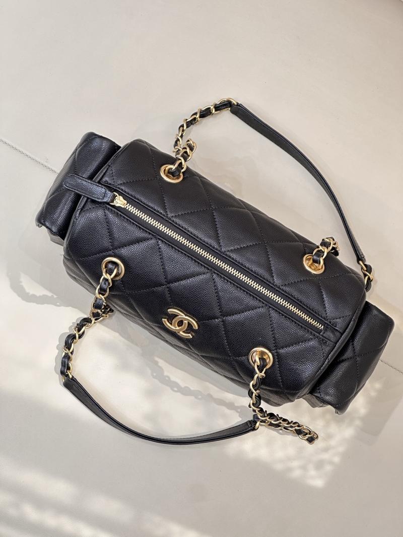 Chanel Small Bowling Bag Black AS5792