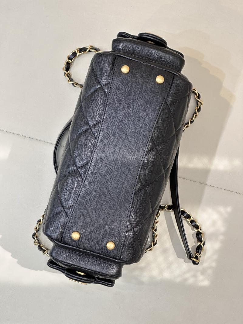 Chanel Small Bowling Bag Black AS5792