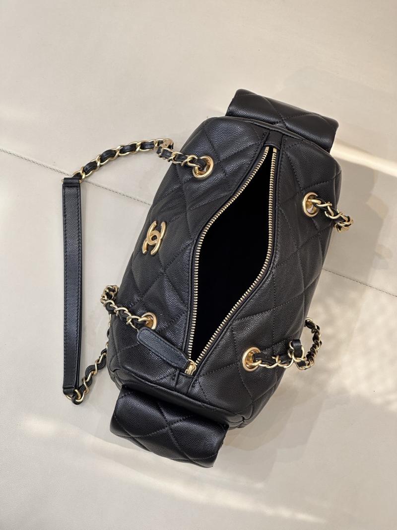 Chanel Small Bowling Bag Black AS5792