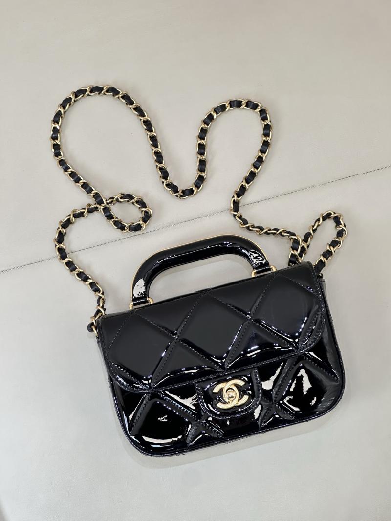 Chanel Small Clutch with Chain Black AP4892